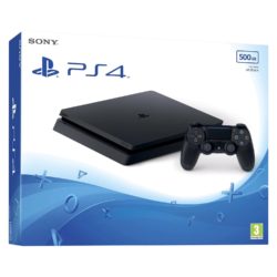 Sony PlayStation 4 Slim 500GB Console in Black